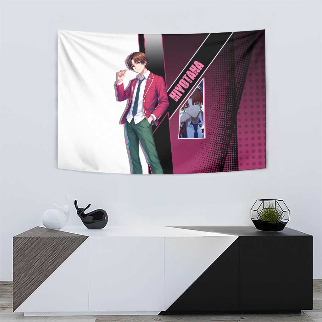 Kiyotaka Ayanokouji Tapestry Minimalist Strategic Anime Style