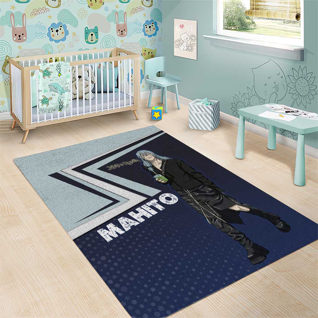 Mahito Area Rug Stylish Anime Villain Aesthetic