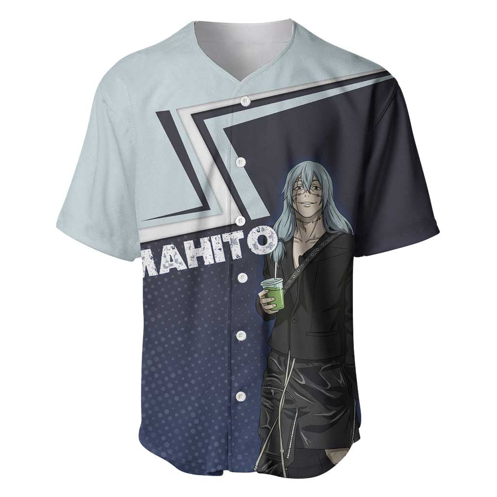 Mahito Baseball Jersey Stylish Anime Villain Aesthetic