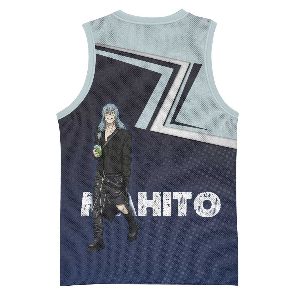Mahito Basketball Jersey Stylish Anime Villain Aesthetic