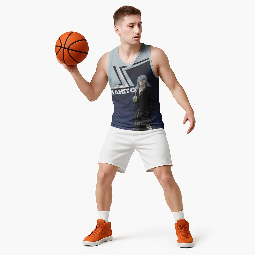 Mahito Basketball Jersey Stylish Anime Villain Aesthetic