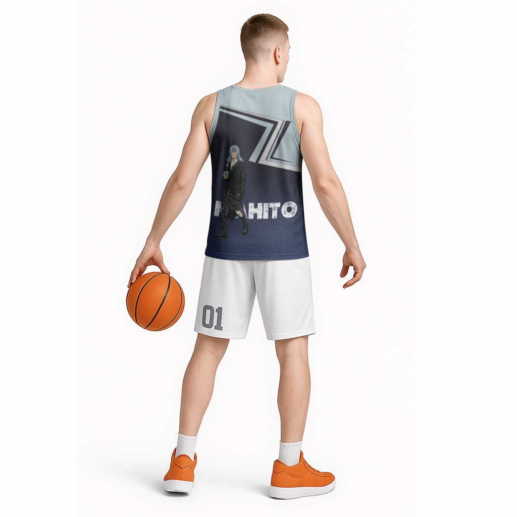 Mahito Basketball Jersey Stylish Anime Villain Aesthetic