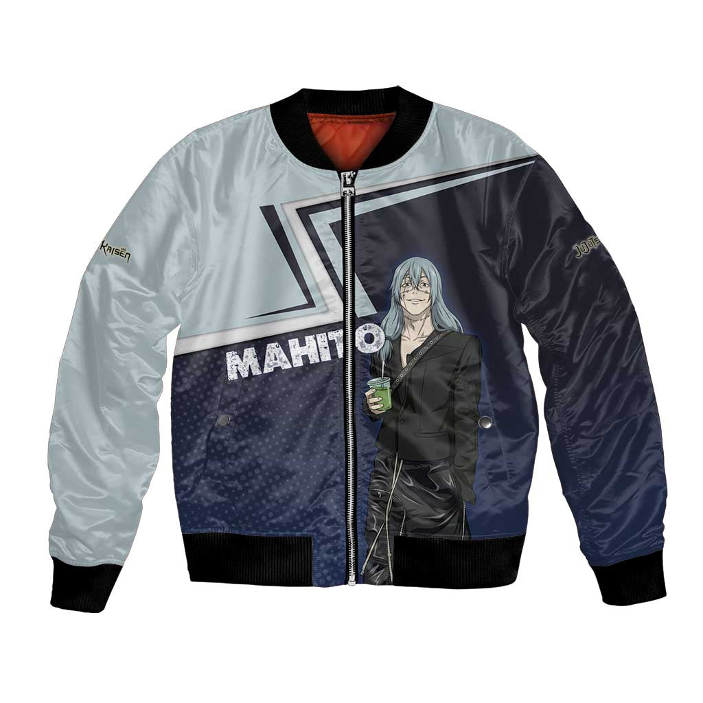 Mahito Bomber Jacket Stylish Anime Villain Aesthetic