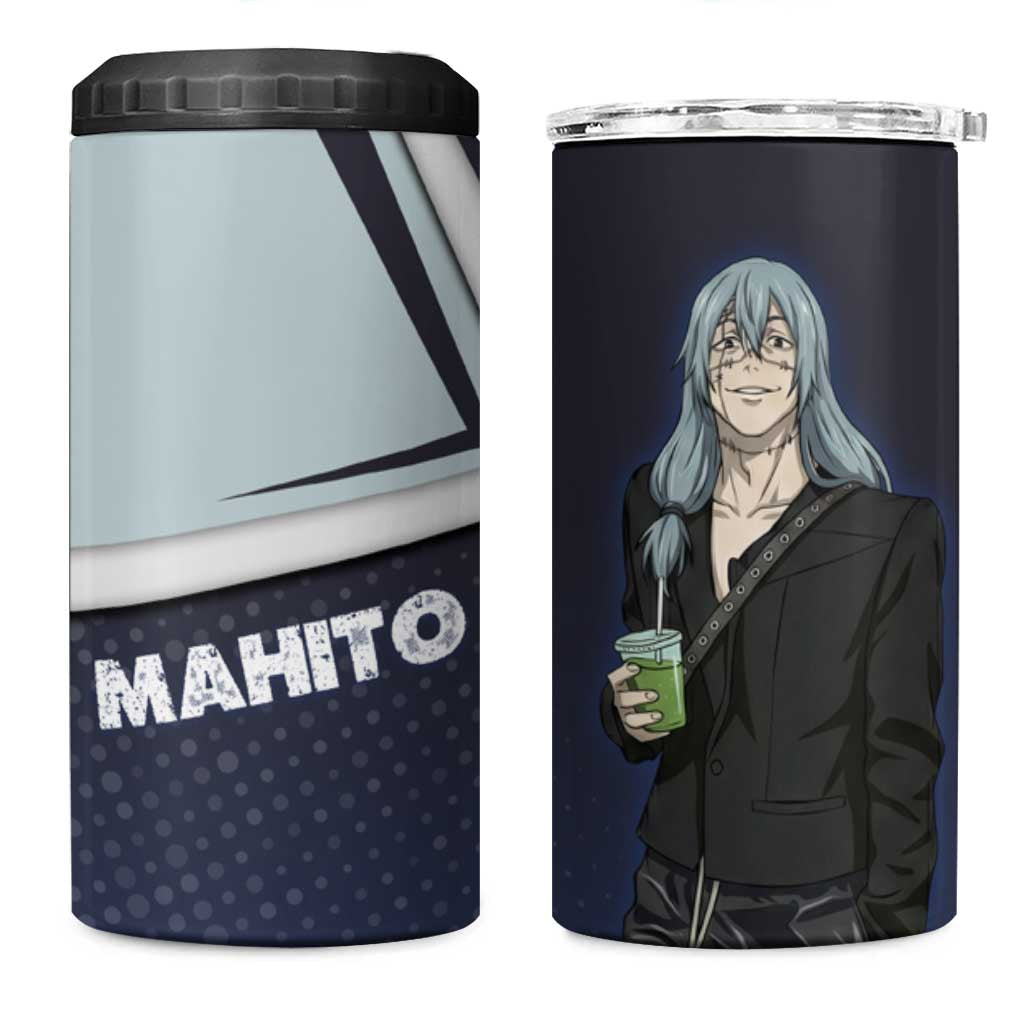 Mahito 4 in 1 Can Cooler Tumbler Stylish Anime Villain Aesthetic