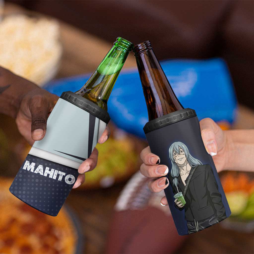 Mahito 4 in 1 Can Cooler Tumbler Stylish Anime Villain Aesthetic