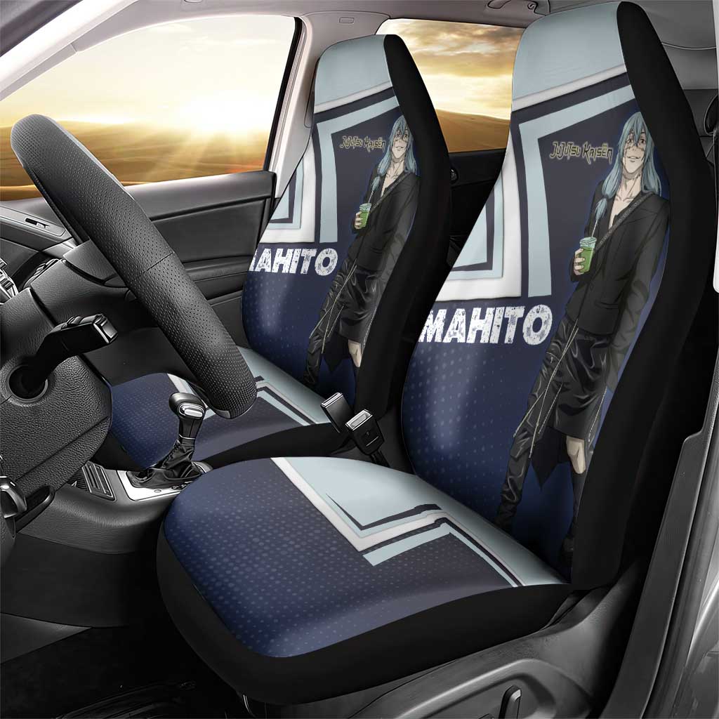 Mahito Car Seat Cover Stylish Anime Villain Aesthetic