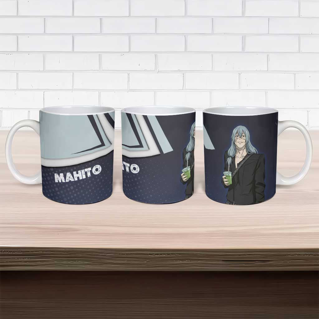 Mahito Ceramic Mug Stylish Anime Villain Aesthetic