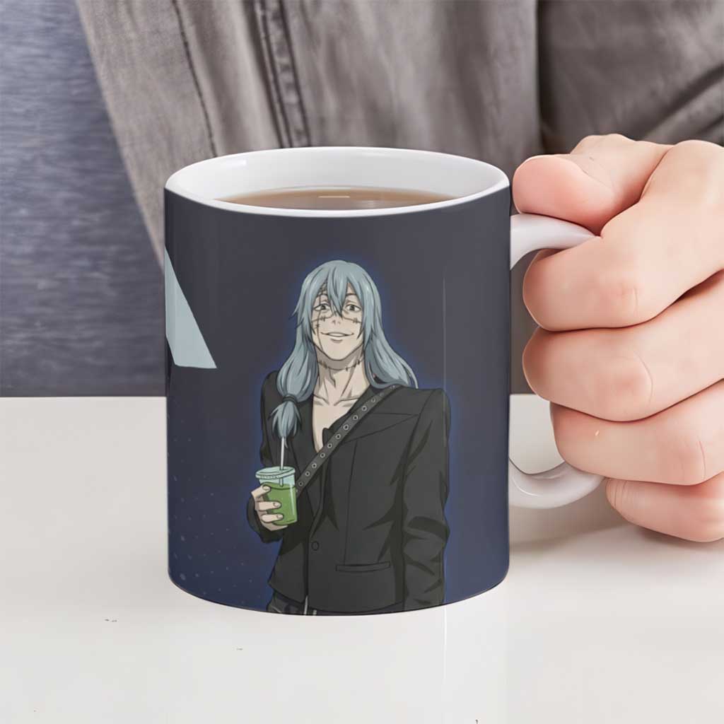 Mahito Ceramic Mug Stylish Anime Villain Aesthetic