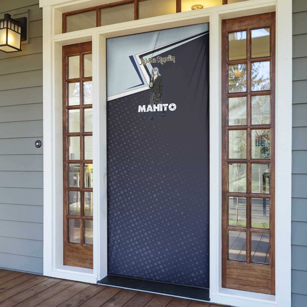 Mahito Door Cover Stylish Anime Villain Aesthetic