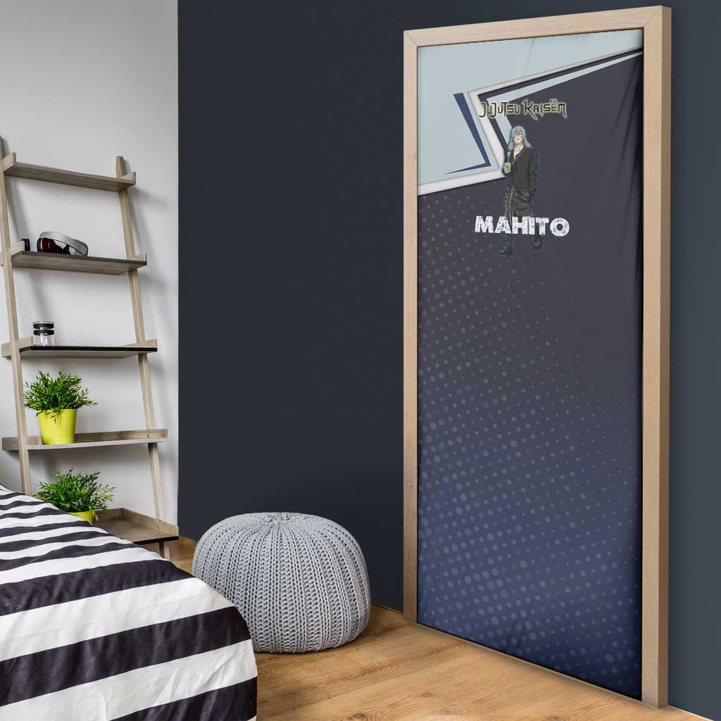 Mahito Door Cover Stylish Anime Villain Aesthetic