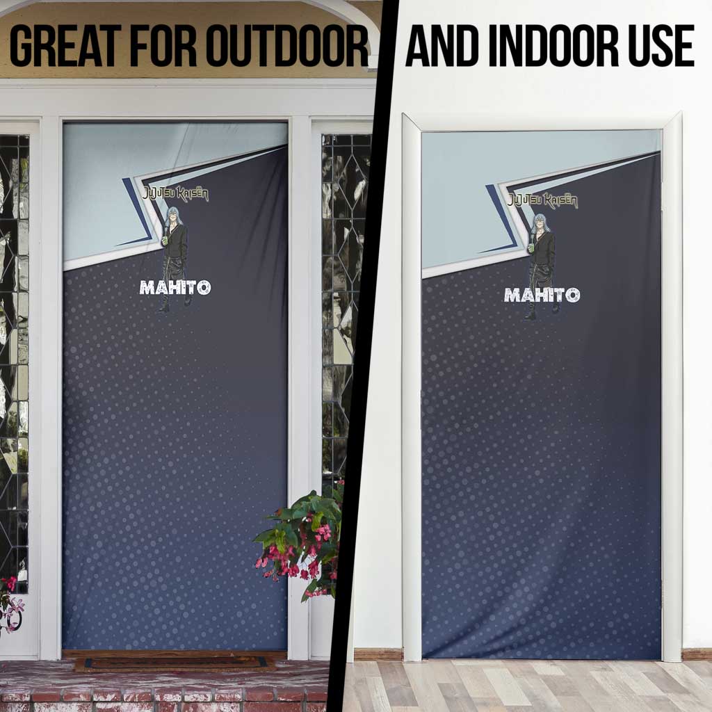 Mahito Door Cover Stylish Anime Villain Aesthetic