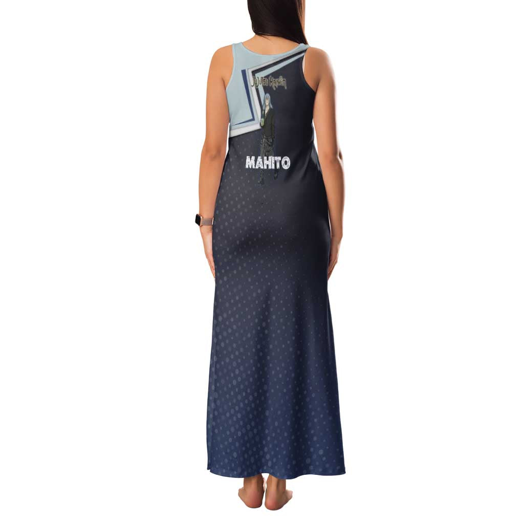 Mahito Family Matching Tank Maxi Dress and Hawaiian Shirt Stylish Anime Villain Aesthetic