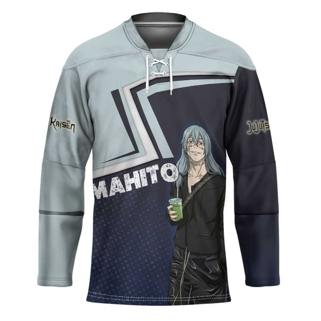 Mahito Hockey Jersey Stylish Anime Villain Aesthetic