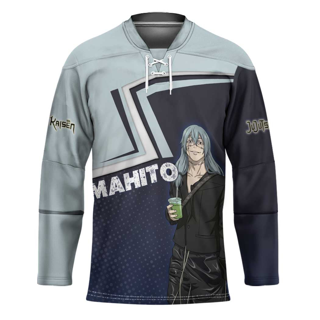 Mahito Hockey Jersey Stylish Anime Villain Aesthetic