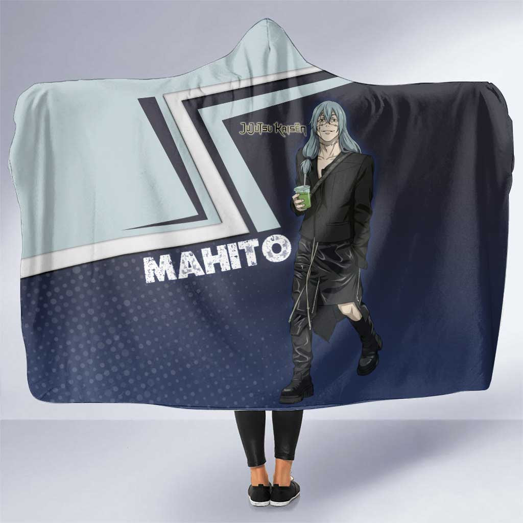 Mahito Hooded Blanket Stylish Anime Villain Aesthetic