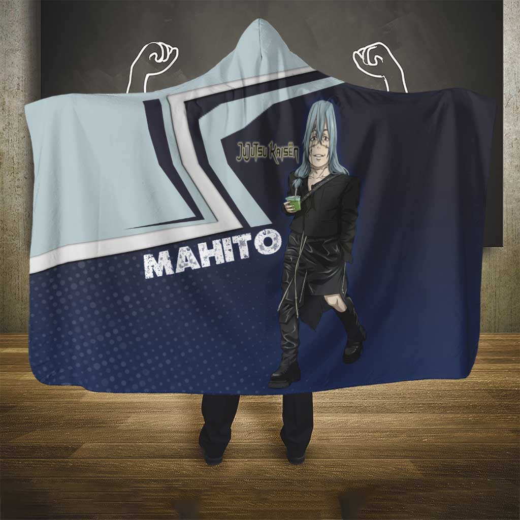 Mahito Hooded Blanket Stylish Anime Villain Aesthetic