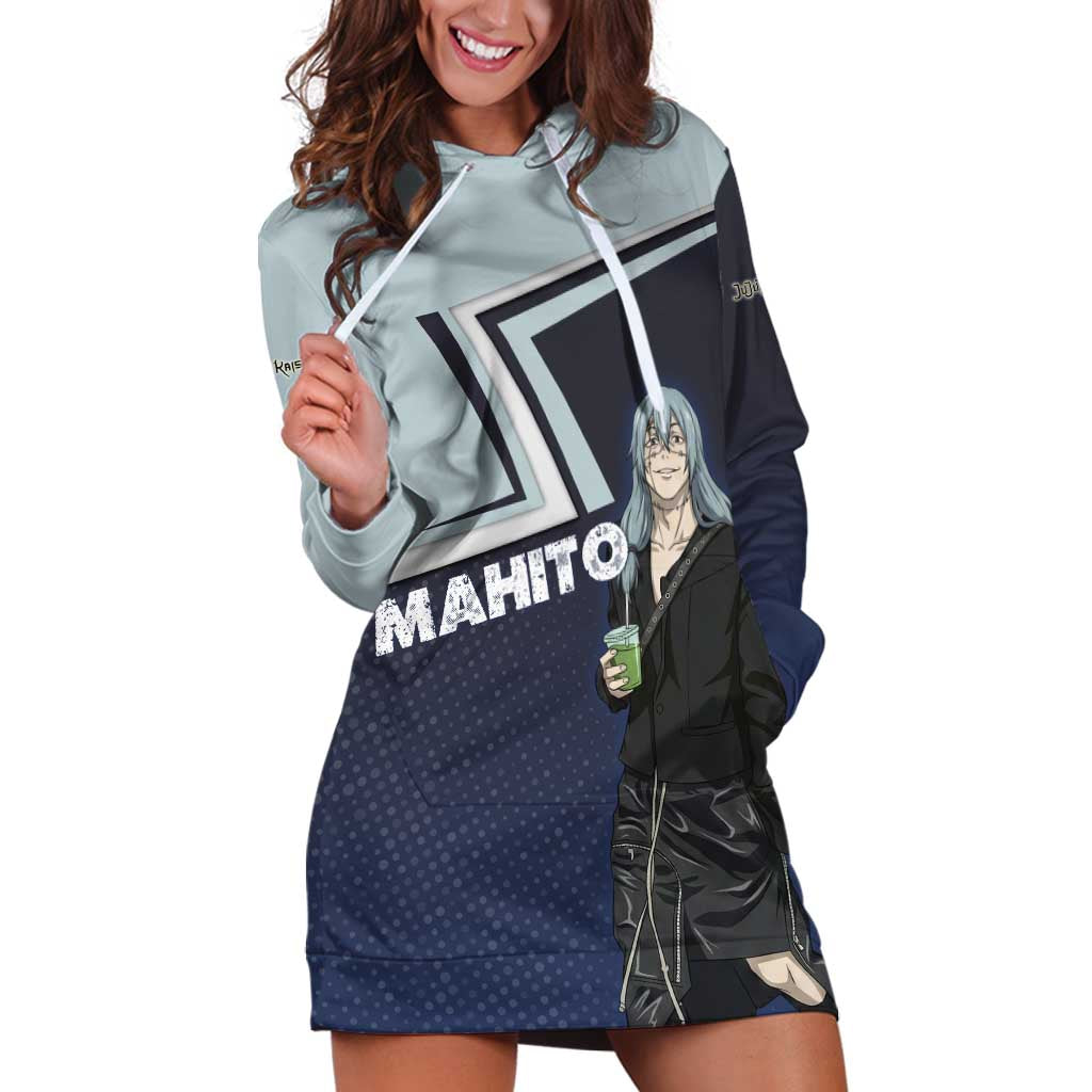 Mahito Hoodie Dress Stylish Anime Villain Aesthetic