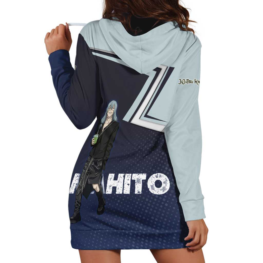 Mahito Hoodie Dress Stylish Anime Villain Aesthetic