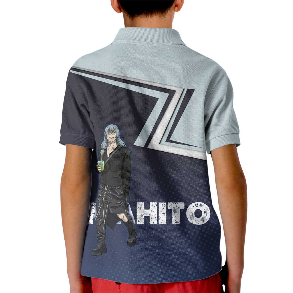 Mahito Kid Polo Shirt Stylish Anime Villain Aesthetic