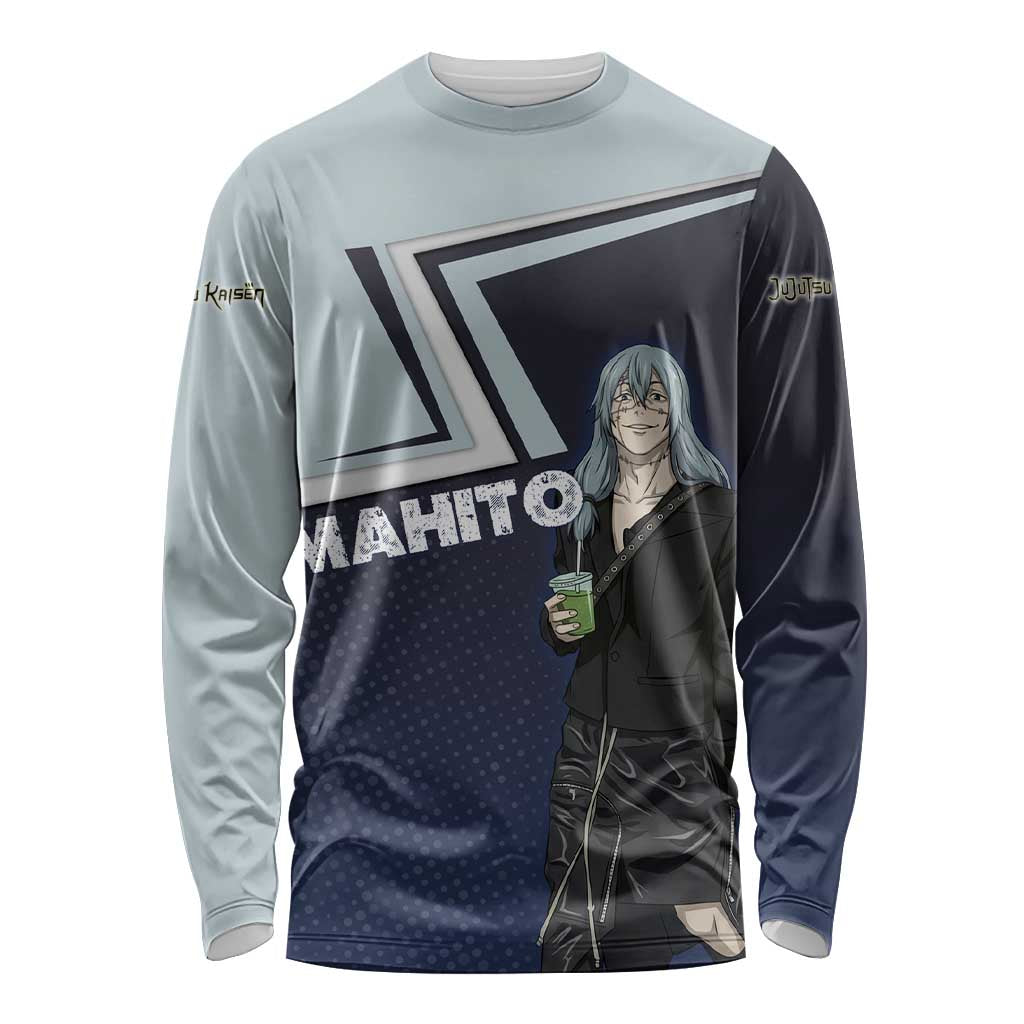 Mahito Long Sleeve Shirt Stylish Anime Villain Aesthetic