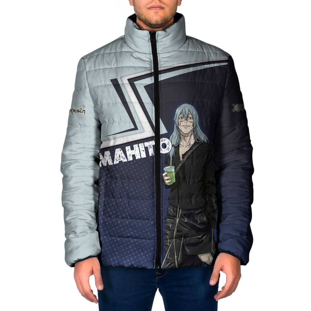 Mahito Padded Jacket Stylish Anime Villain Aesthetic