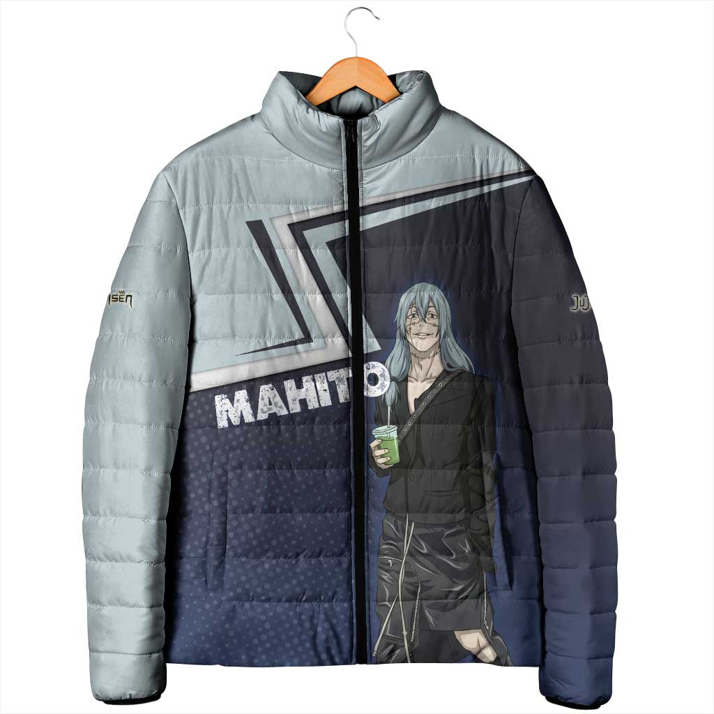 Mahito Padded Jacket Stylish Anime Villain Aesthetic
