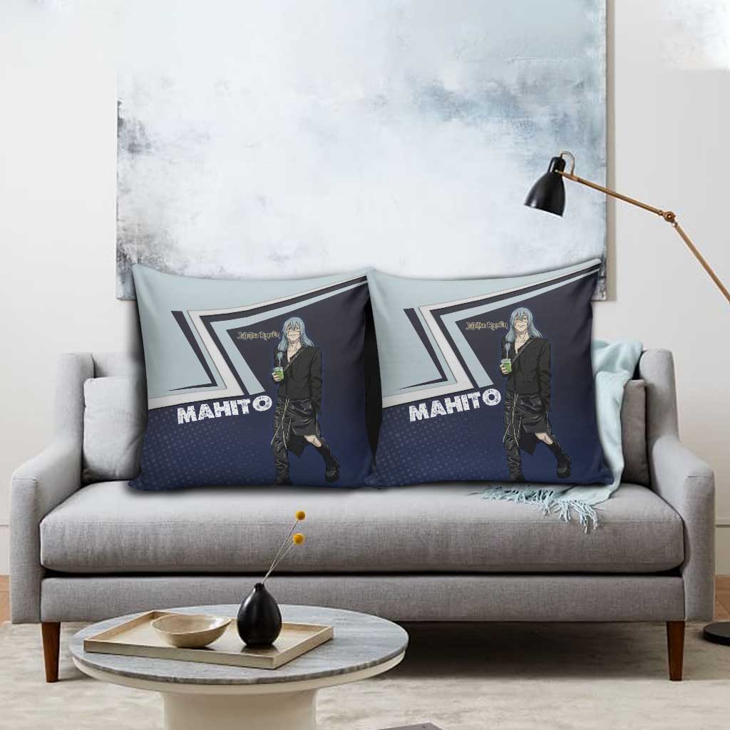 Mahito Pillow Cover Stylish Anime Villain Aesthetic