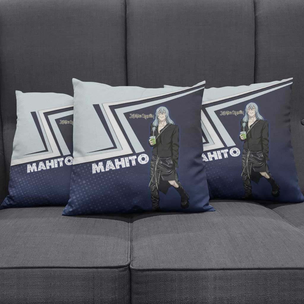 Mahito Pillow Cover Stylish Anime Villain Aesthetic