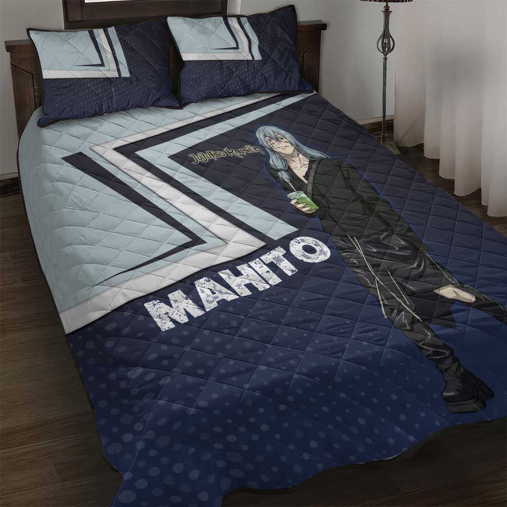 Mahito Quilt Bed Set Stylish Anime Villain Aesthetic