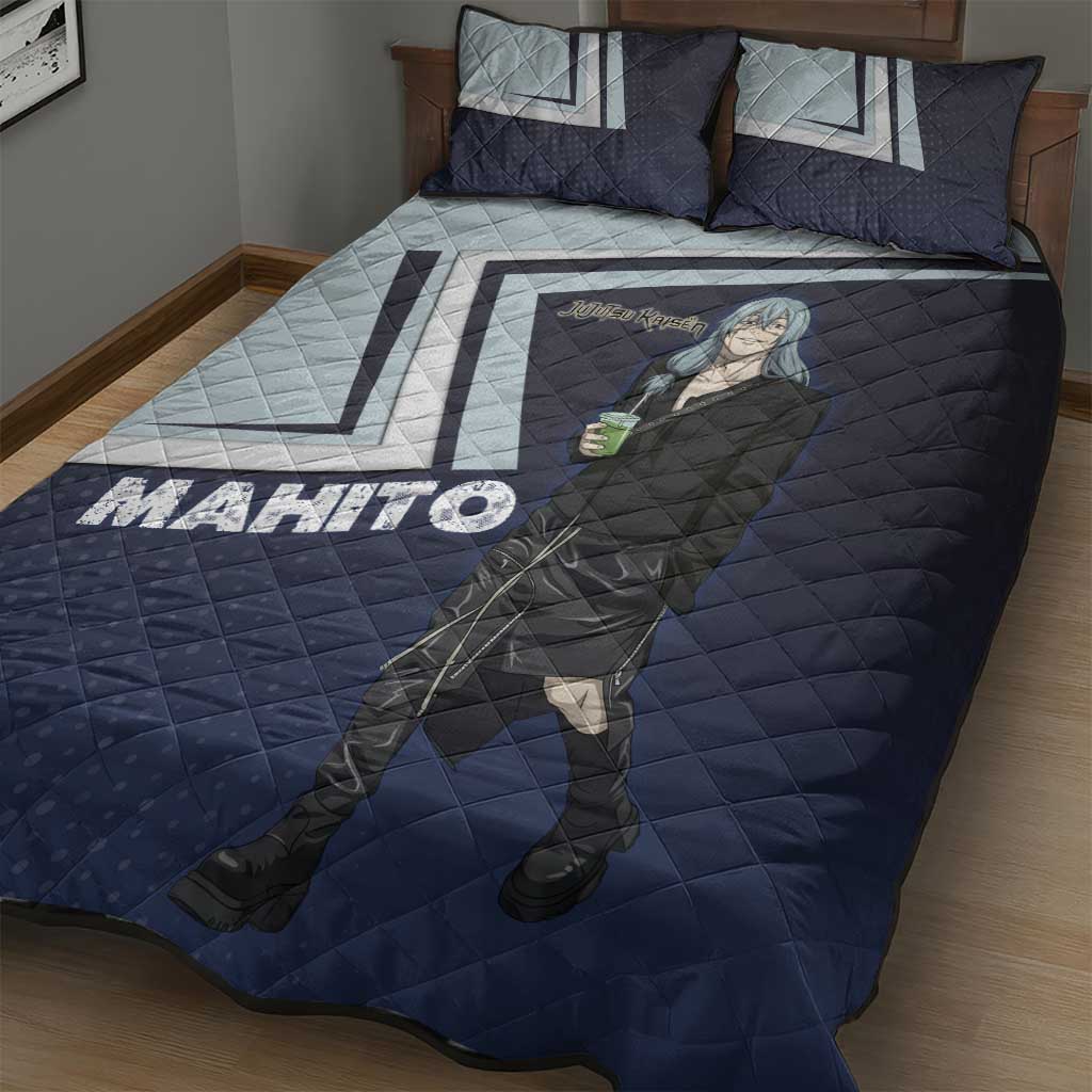 Mahito Quilt Bed Set Stylish Anime Villain Aesthetic