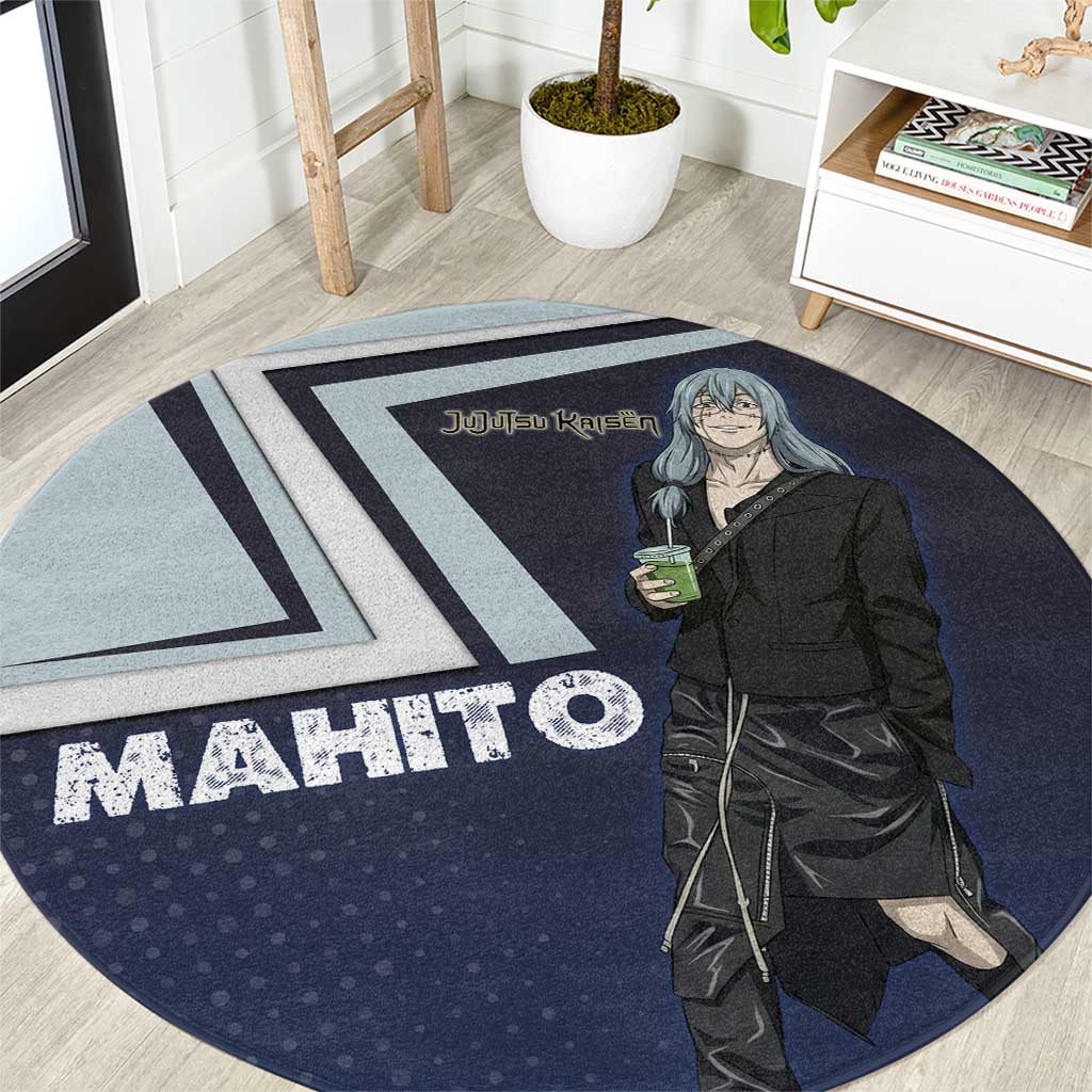 Mahito Round Carpet Stylish Anime Villain Aesthetic