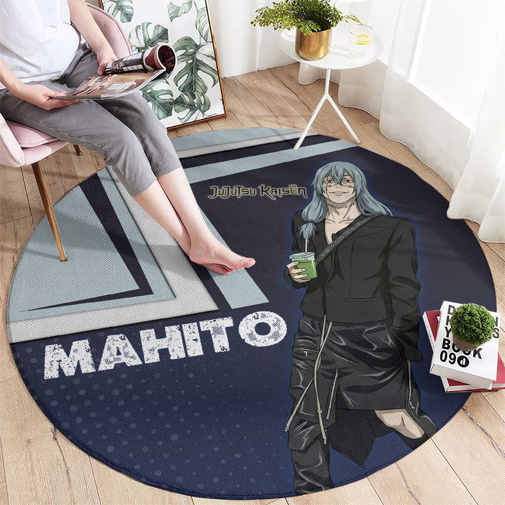 Mahito Round Carpet Stylish Anime Villain Aesthetic