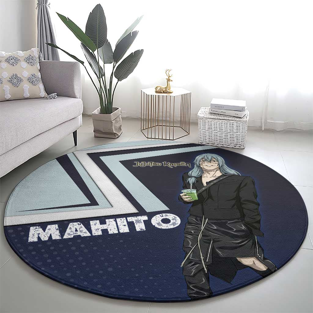 Mahito Round Carpet Stylish Anime Villain Aesthetic