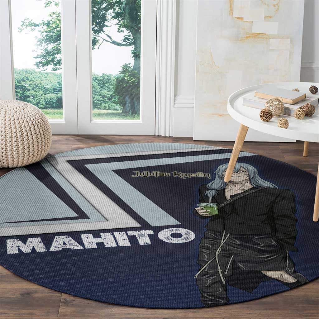 Mahito Round Carpet Stylish Anime Villain Aesthetic