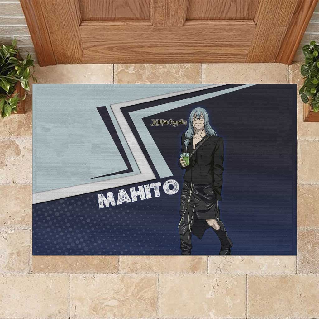 Mahito Rubber Doormat Stylish Anime Villain Aesthetic