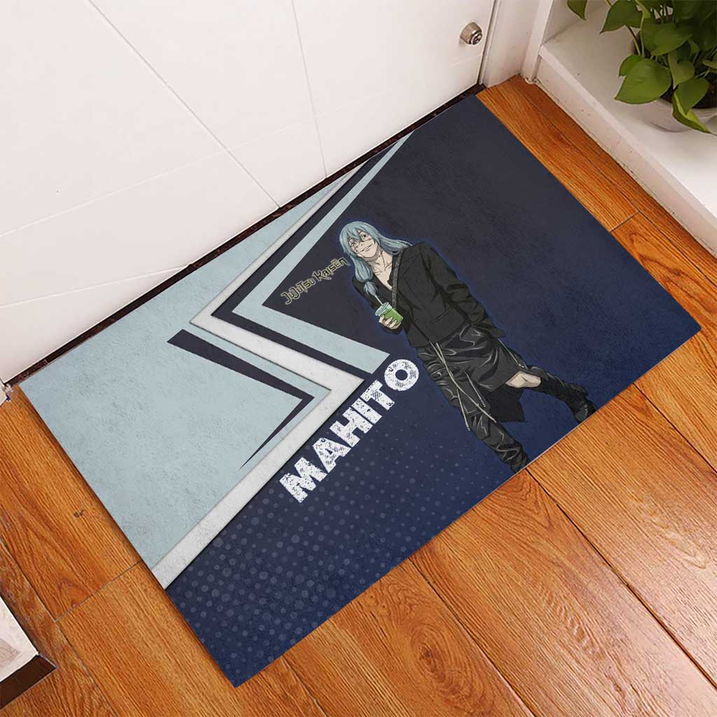 Mahito Rubber Doormat Stylish Anime Villain Aesthetic