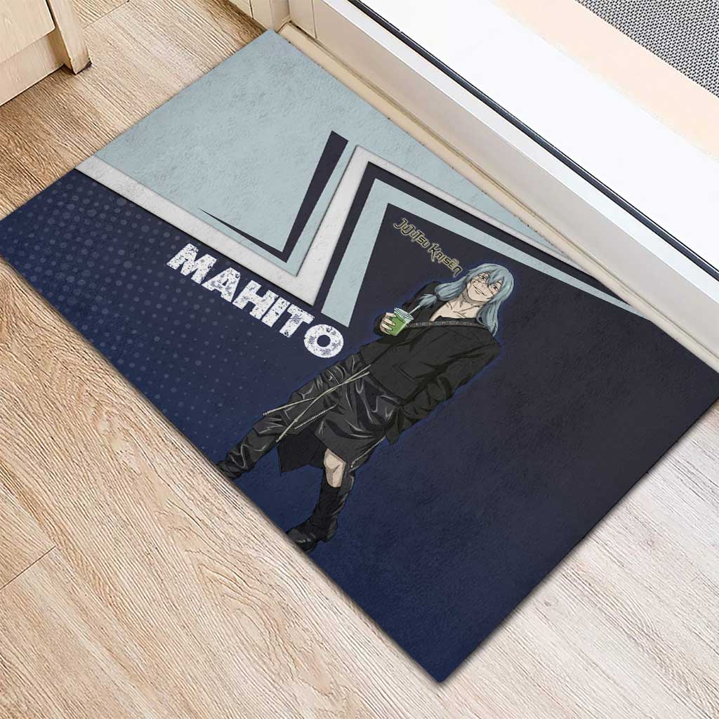 Mahito Rubber Doormat Stylish Anime Villain Aesthetic