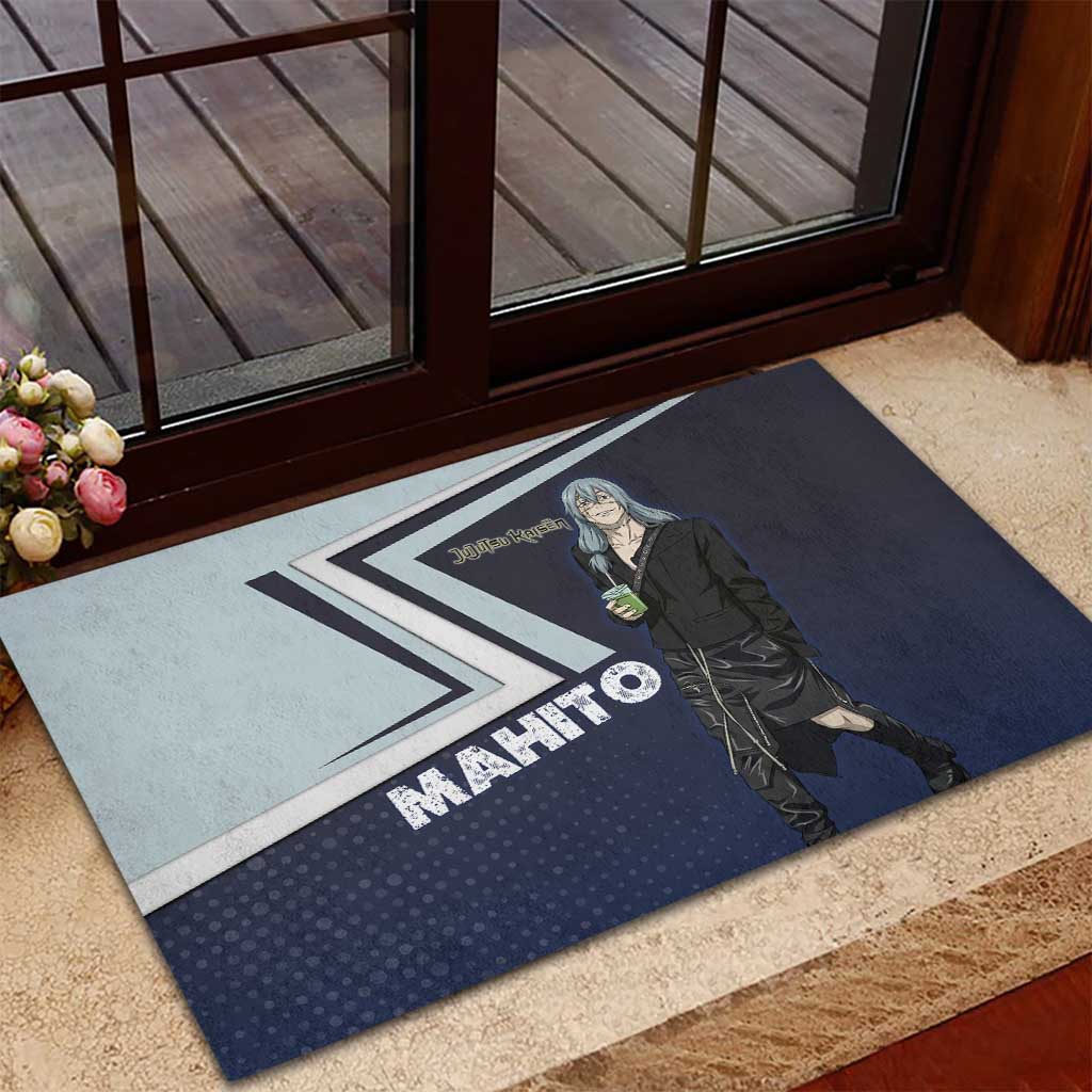 Mahito Rubber Doormat Stylish Anime Villain Aesthetic