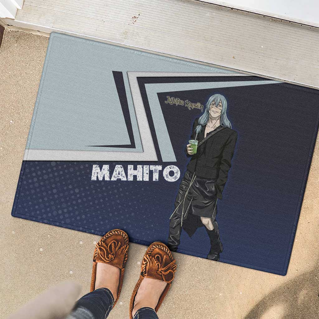 Mahito Rubber Doormat Stylish Anime Villain Aesthetic