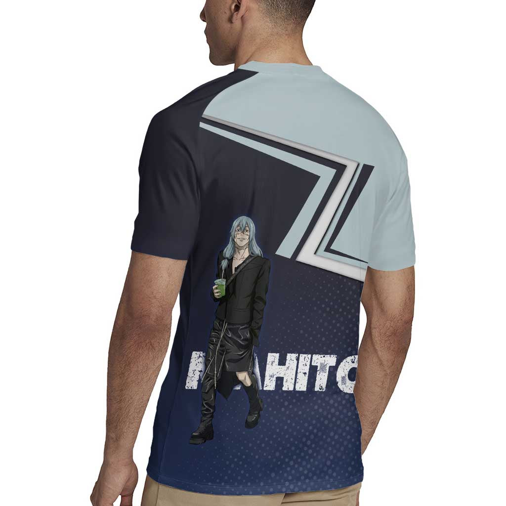 Mahito Rugby Jersey Stylish Anime Villain Aesthetic