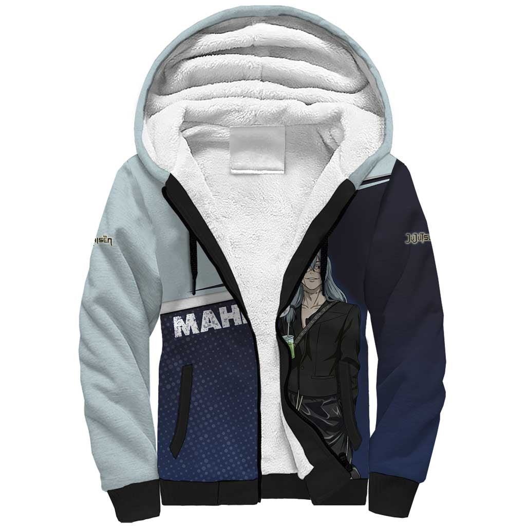 Mahito Sherpa Hoodie Stylish Anime Villain Aesthetic