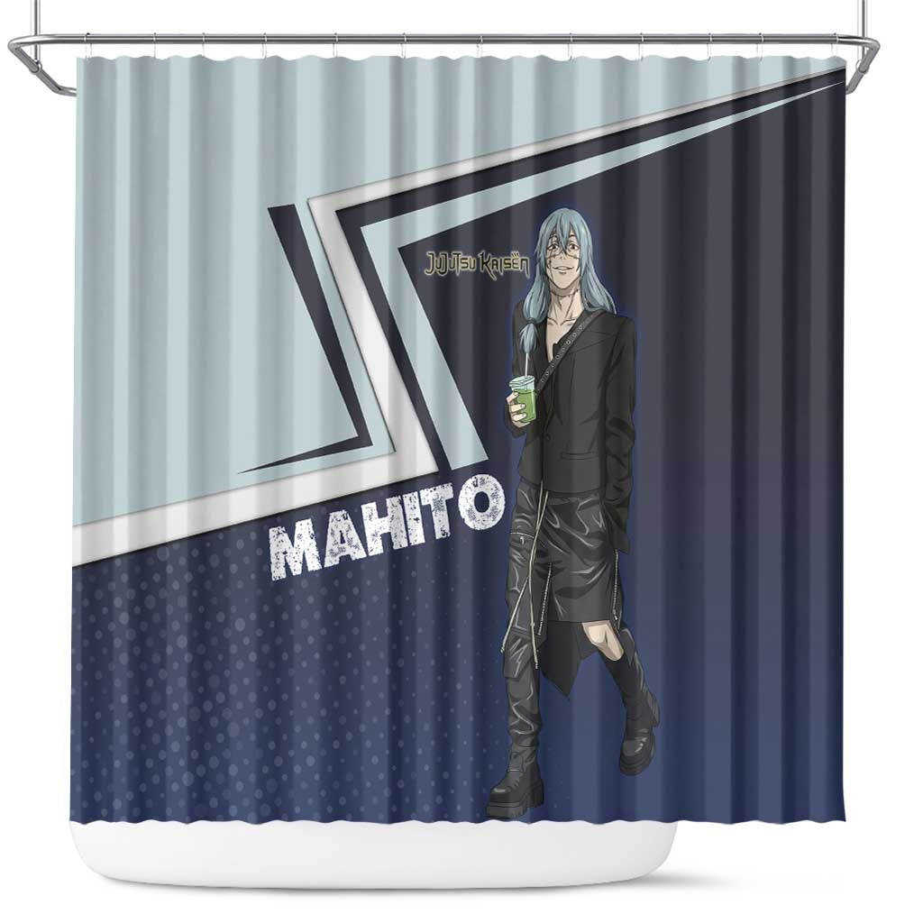 Mahito Shower Curtain Stylish Anime Villain Aesthetic