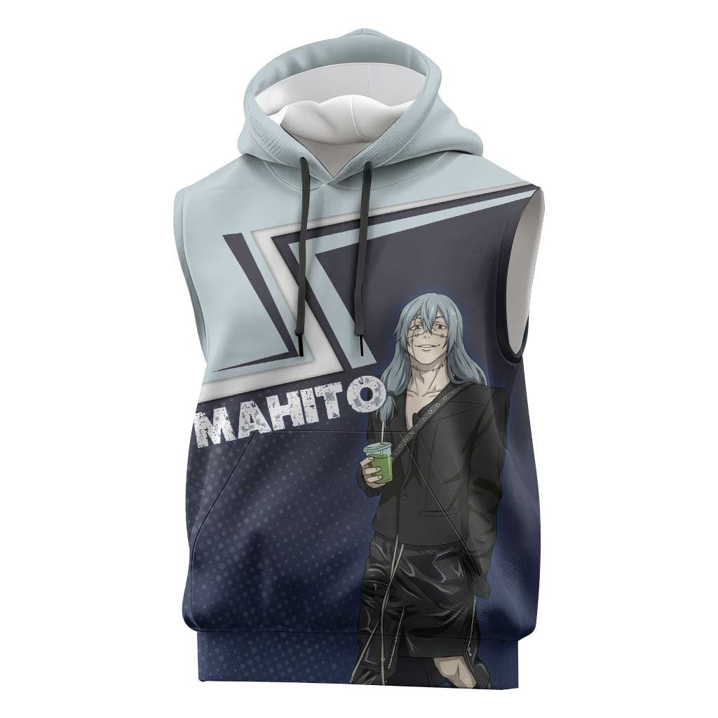Mahito Sleeveless Hoodie Stylish Anime Villain Aesthetic