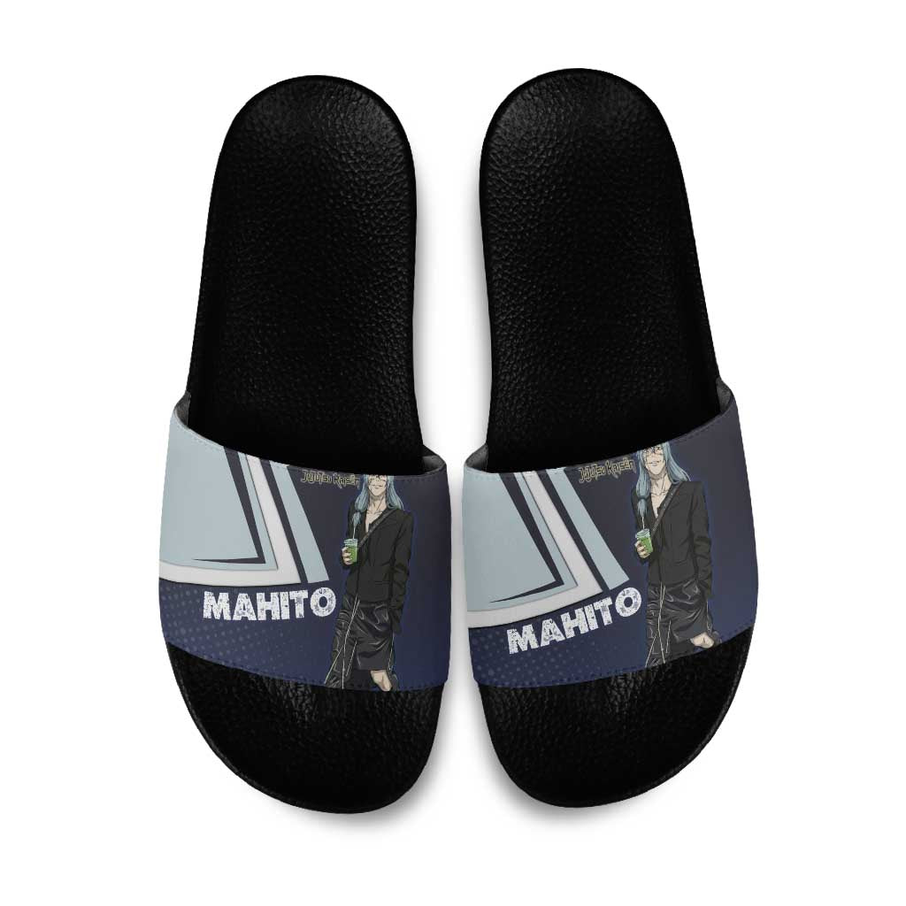 Mahito Slide Sandals Stylish Anime Villain Aesthetic