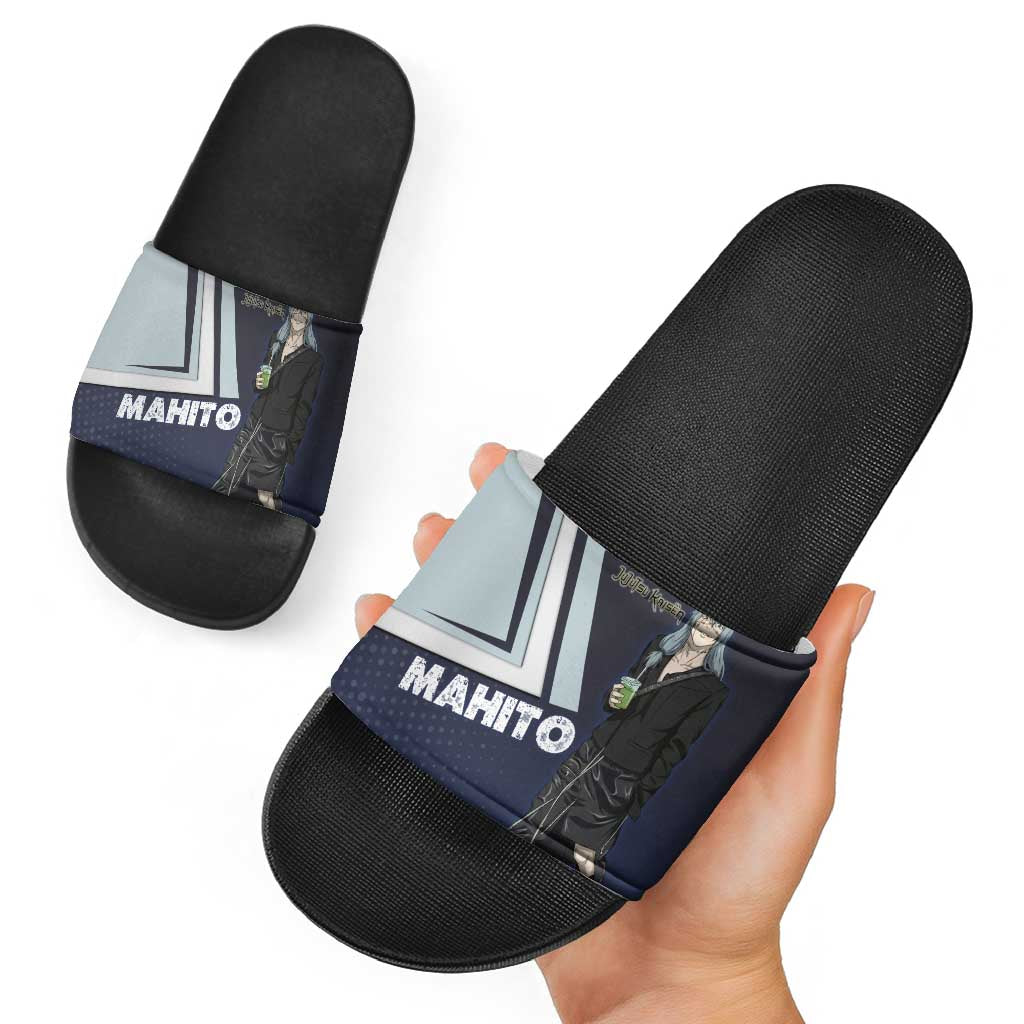 Mahito Slide Sandals Stylish Anime Villain Aesthetic
