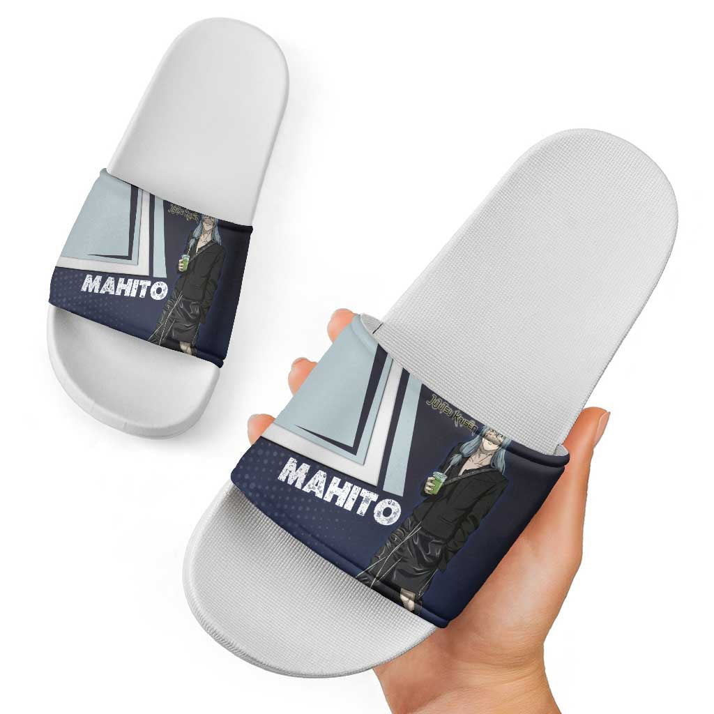 Mahito Slide Sandals Stylish Anime Villain Aesthetic