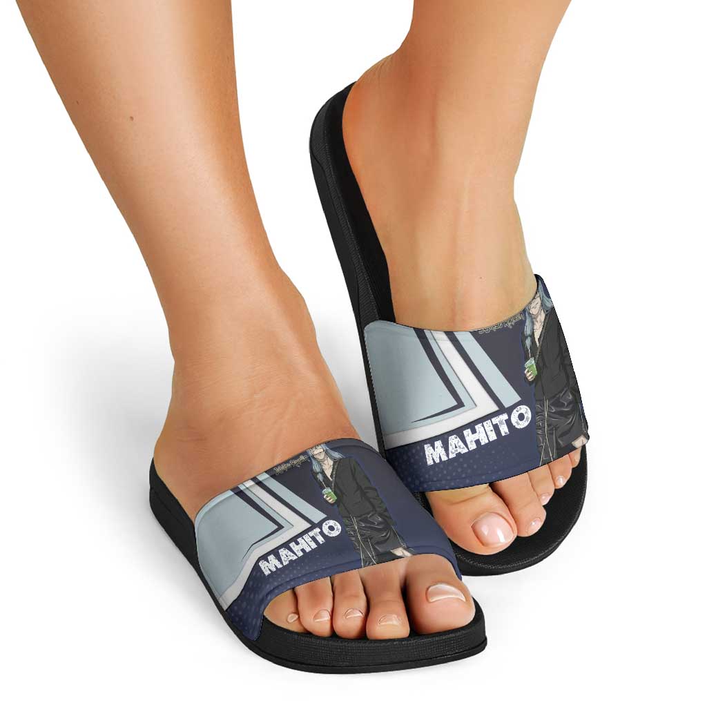 Mahito Slide Sandals Stylish Anime Villain Aesthetic