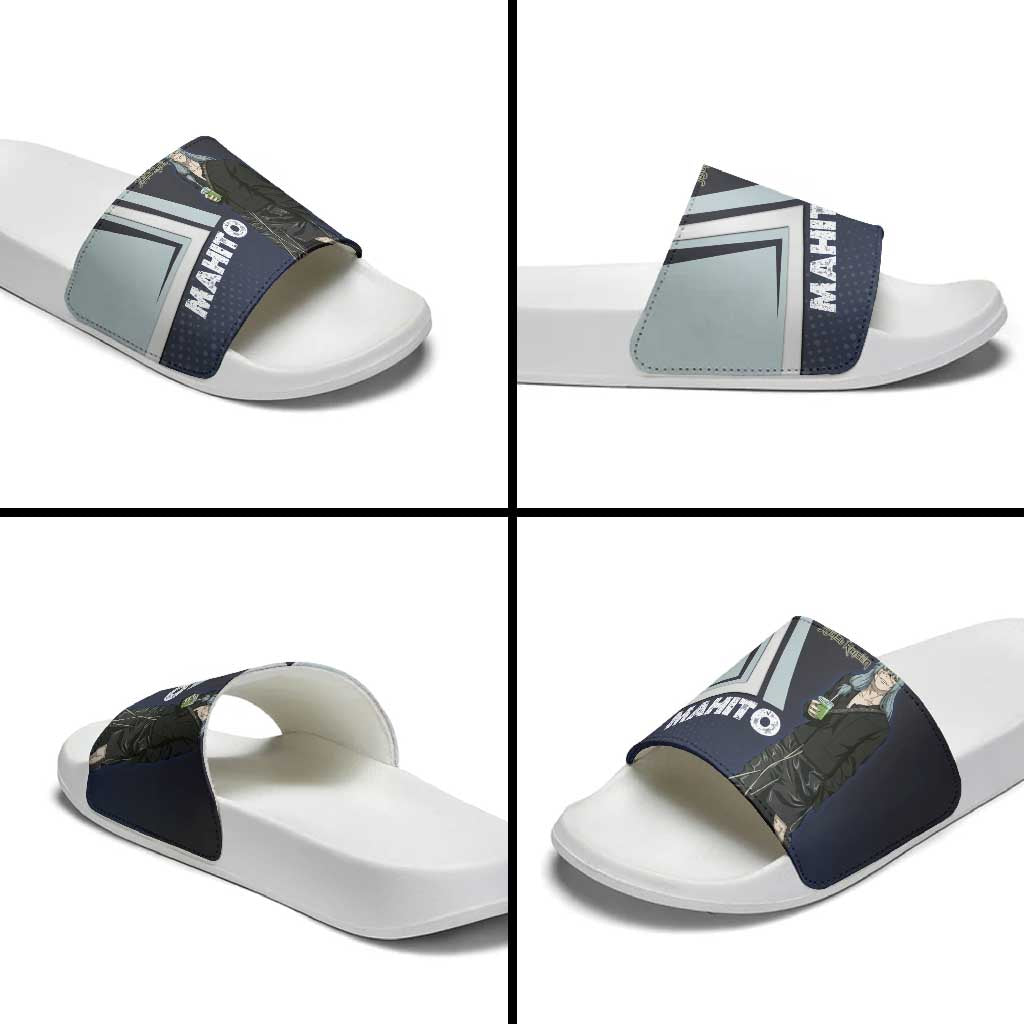Mahito Slide Sandals Stylish Anime Villain Aesthetic