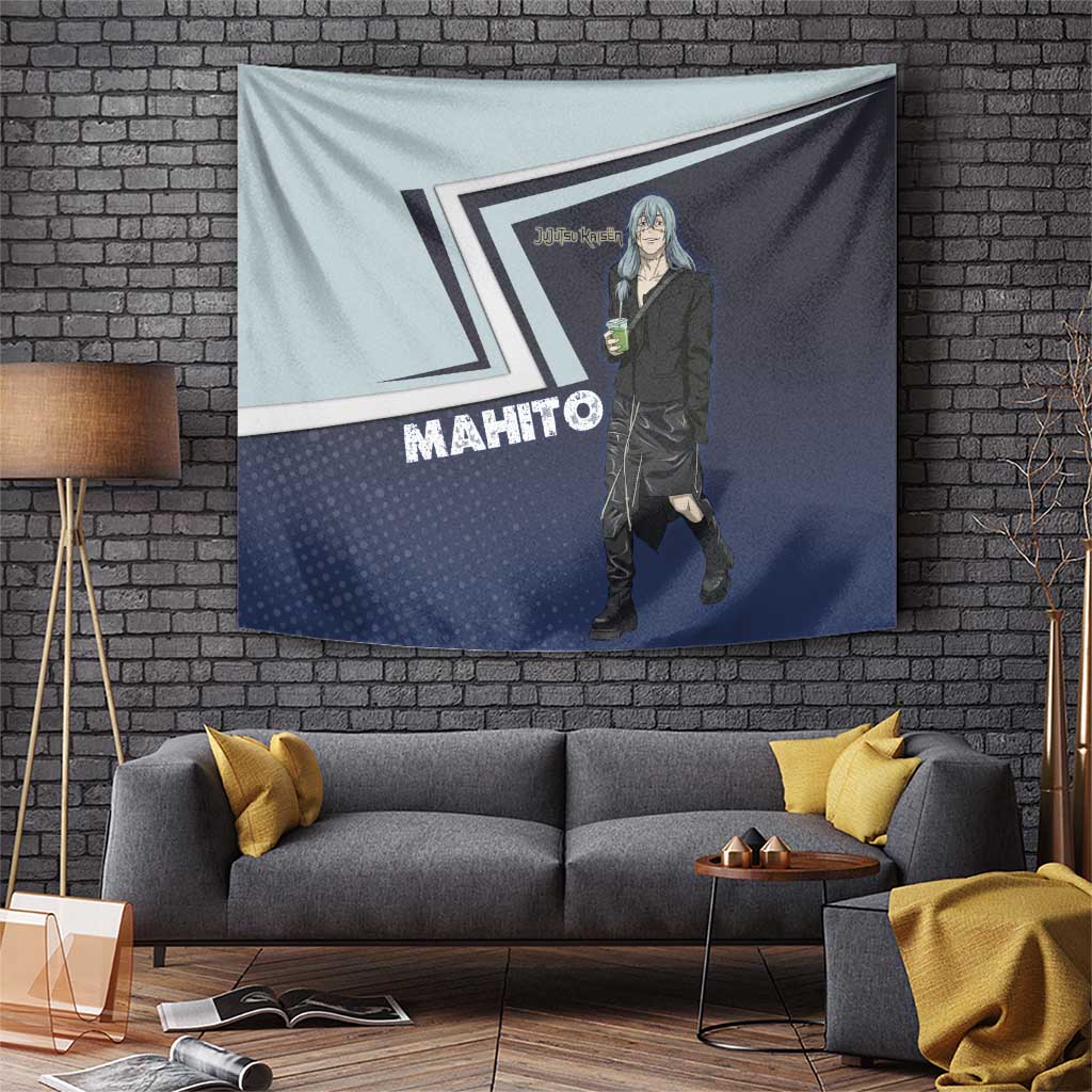 Mahito Tapestry Stylish Anime Villain Aesthetic