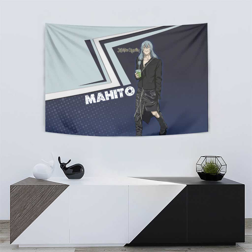 Mahito Tapestry Stylish Anime Villain Aesthetic